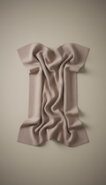 Rose Dune Linen Throw Blanket